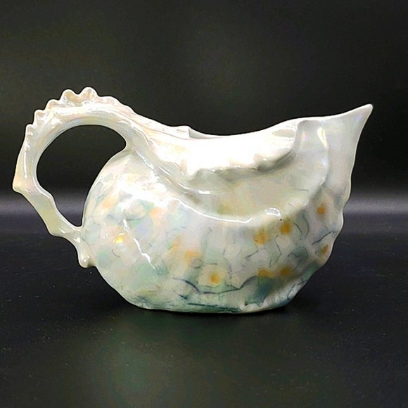 Royal Bayreuth Nautilus Shell Creamer/Sugar Luster - Picture 4 of 13